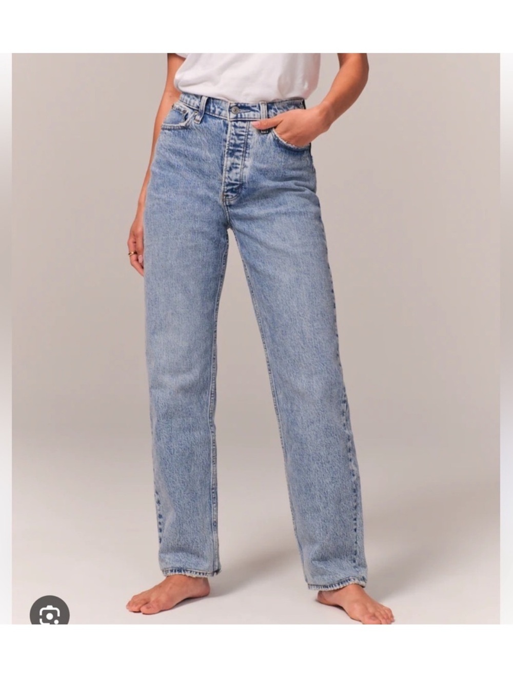 Abercrombie & Fitch The Dad High Rise Jeans